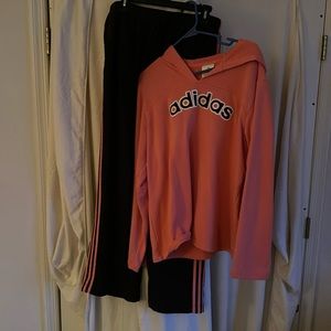 BOGO Adidas Warmup with Hoodie size XL